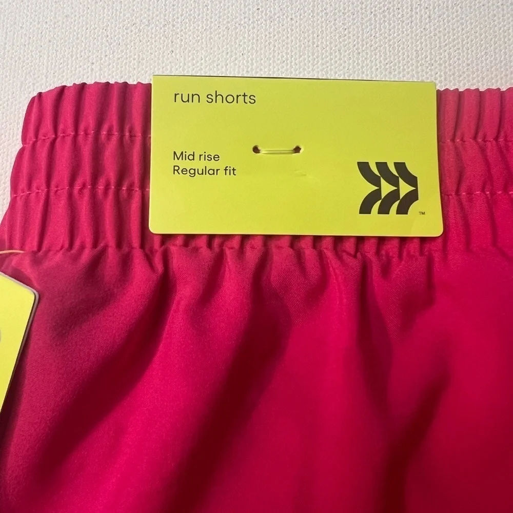 NWT all in motion Girl's Pink Athletic Shorts Size XL 14 (B2)
